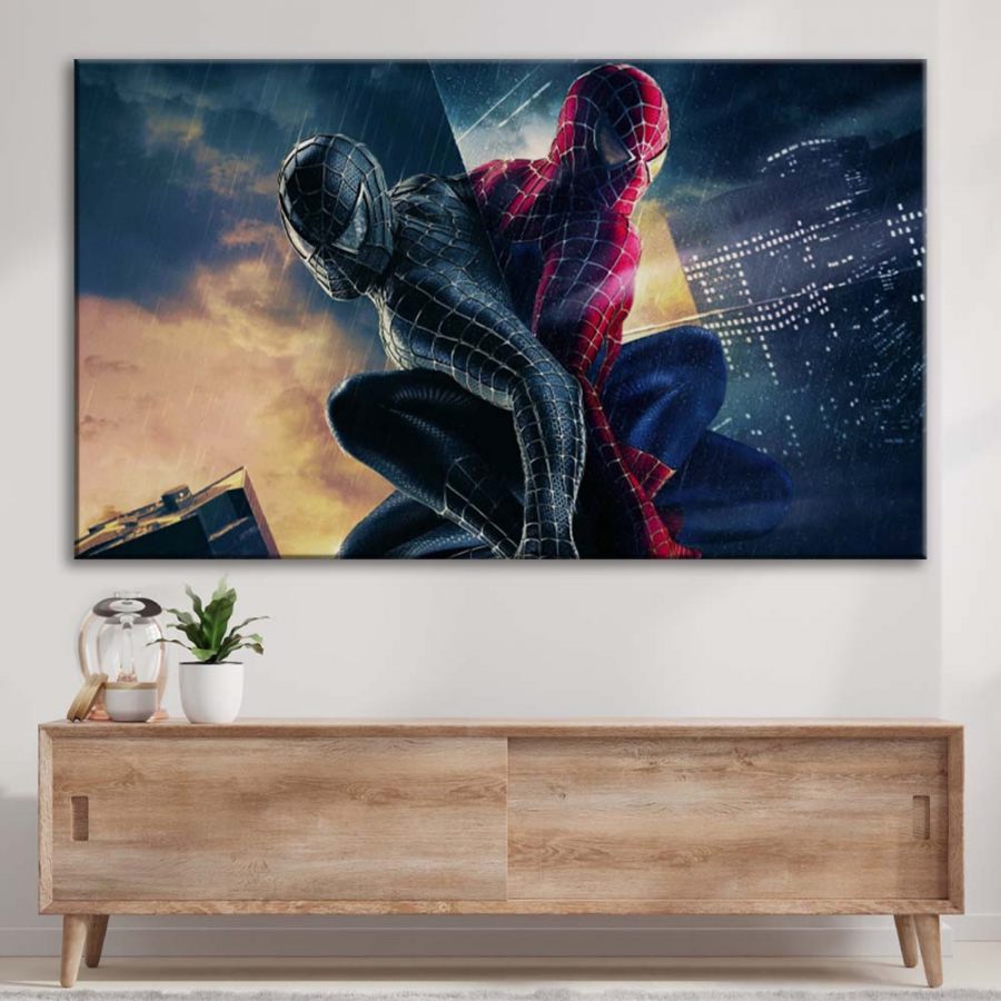 Spider Man Marvel 26 Leinwandbilder – Bild 3