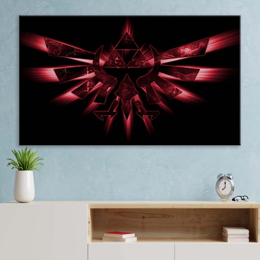 The Legend of Zelda Triforce 7 Leinwandbilder – Bild 3