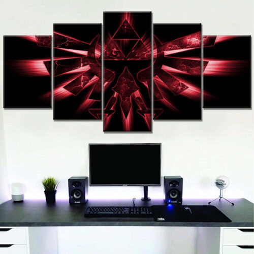 The Legend of Zelda Triforce 7 Leinwandbilder