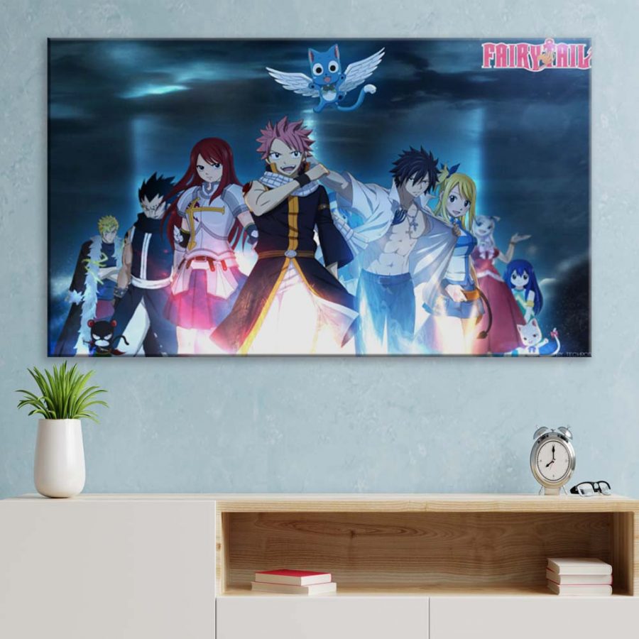 Fairy Tail Alle Charaktere 12 Leinwandbilder – Bild 3