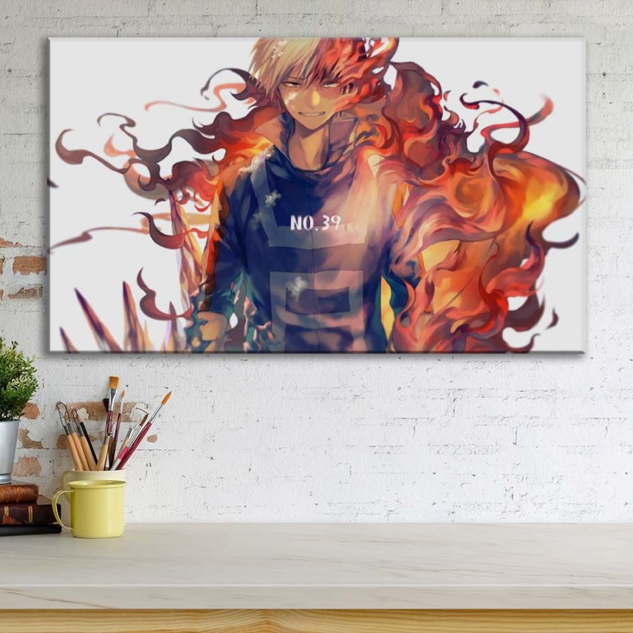 My Hero Academia Shoto Todoroki Leinwandbilder – Bild 3