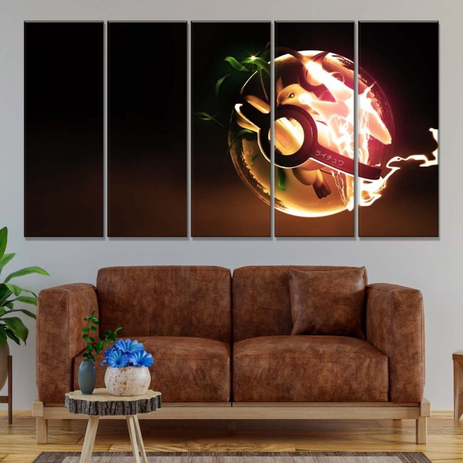 Pokemon Alle Charaktere 58 Leinwandbilder – Bild 2