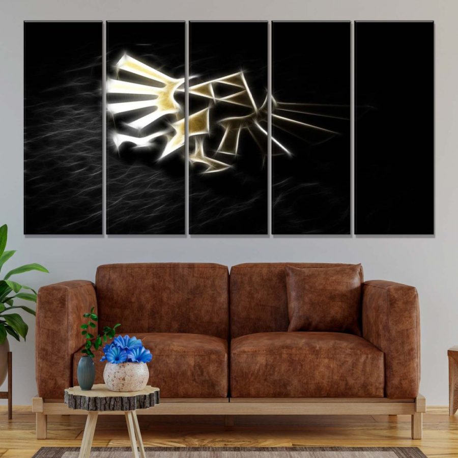 The Legend of Zelda Triforce Leinwandbilder – Bild 2