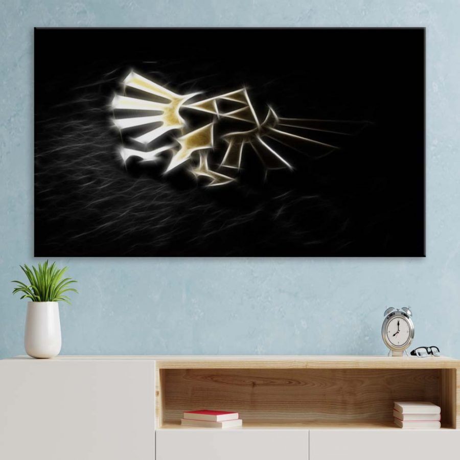 The Legend of Zelda Triforce Leinwandbilder – Bild 3
