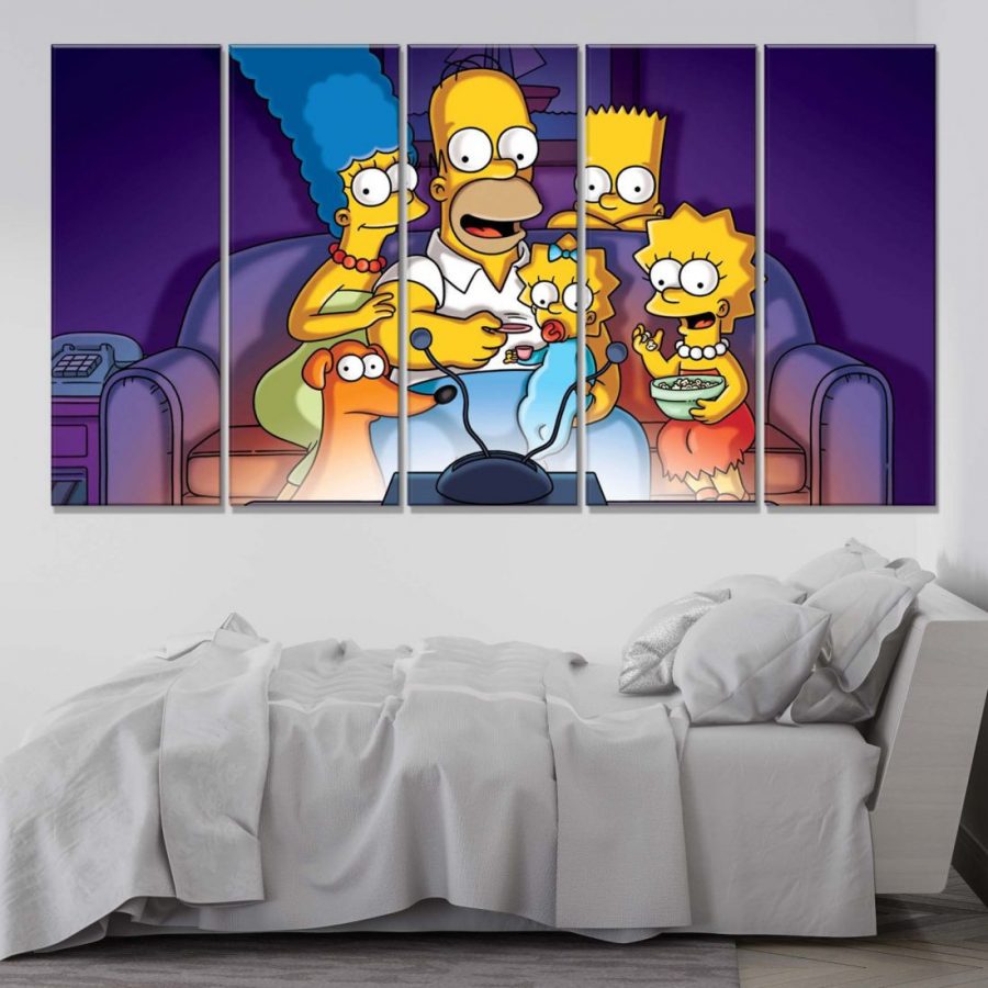 Die Simpsons 3 Leinwandbilder – Bild 2