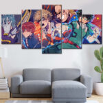 My Hero Academia Alle Charaktere 7 Leinwandbilder