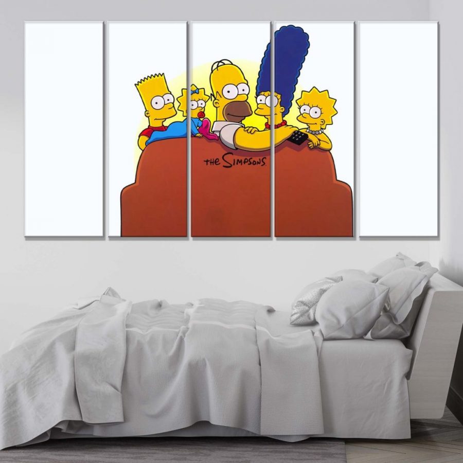 Die Simpsons 37 Leinwandbilder – Bild 2