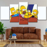 Die Simpsons 37 Leinwandbilder