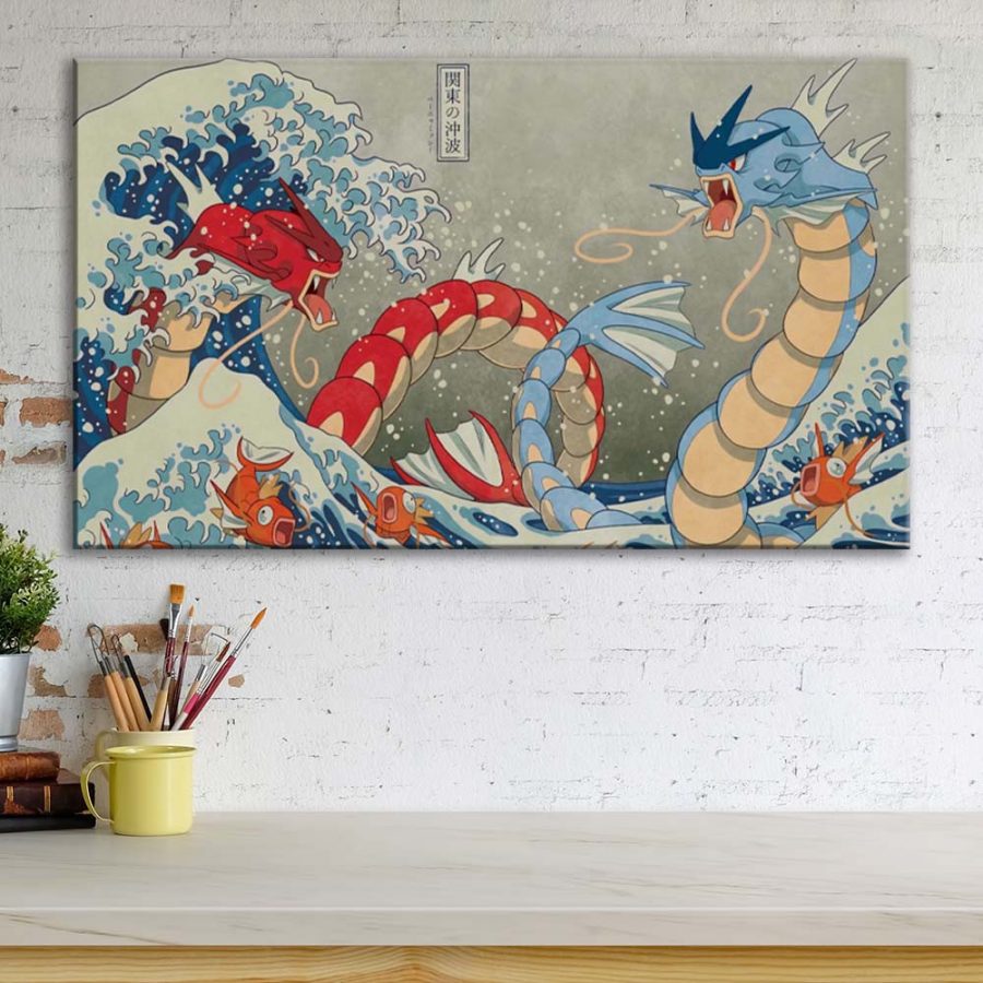 Pokemon Alle Charaktere 4 Leinwandbilder – Bild 3