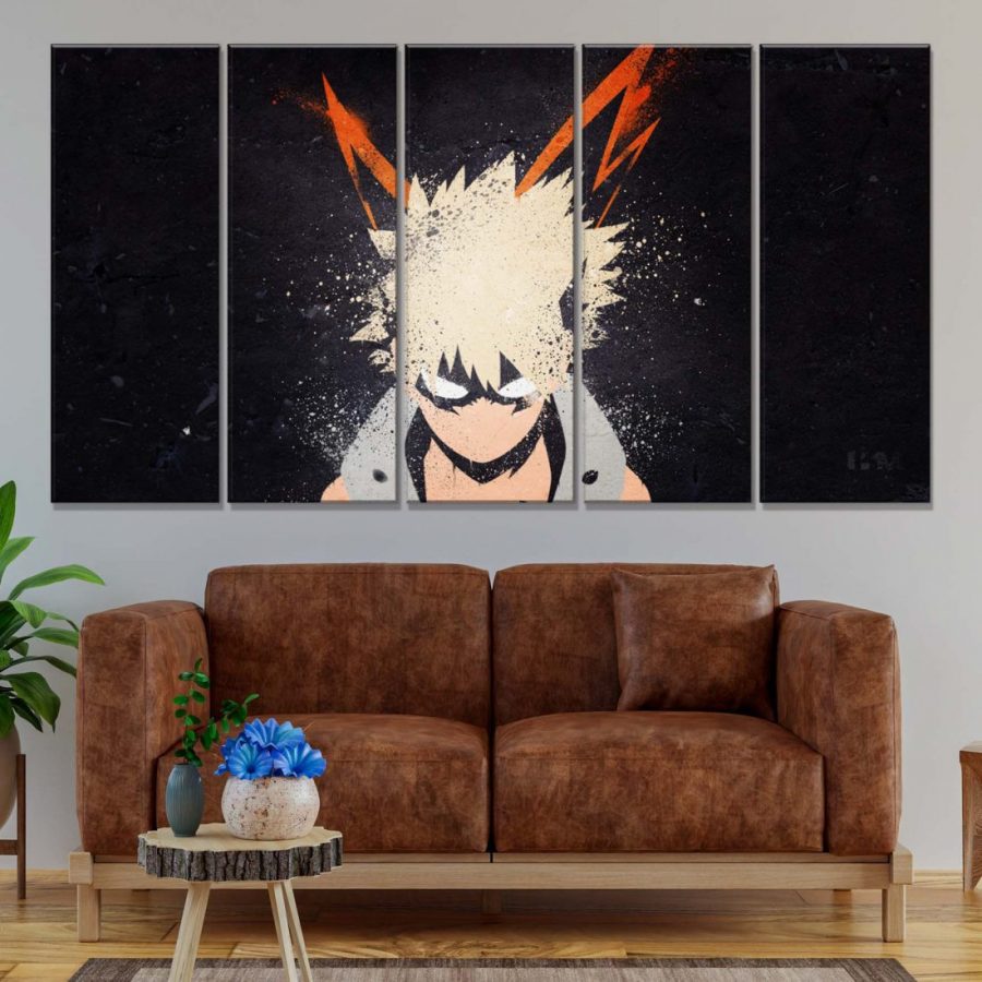 My Hero Academia Katsuki Bakugou Leinwandbilder – Bild 2