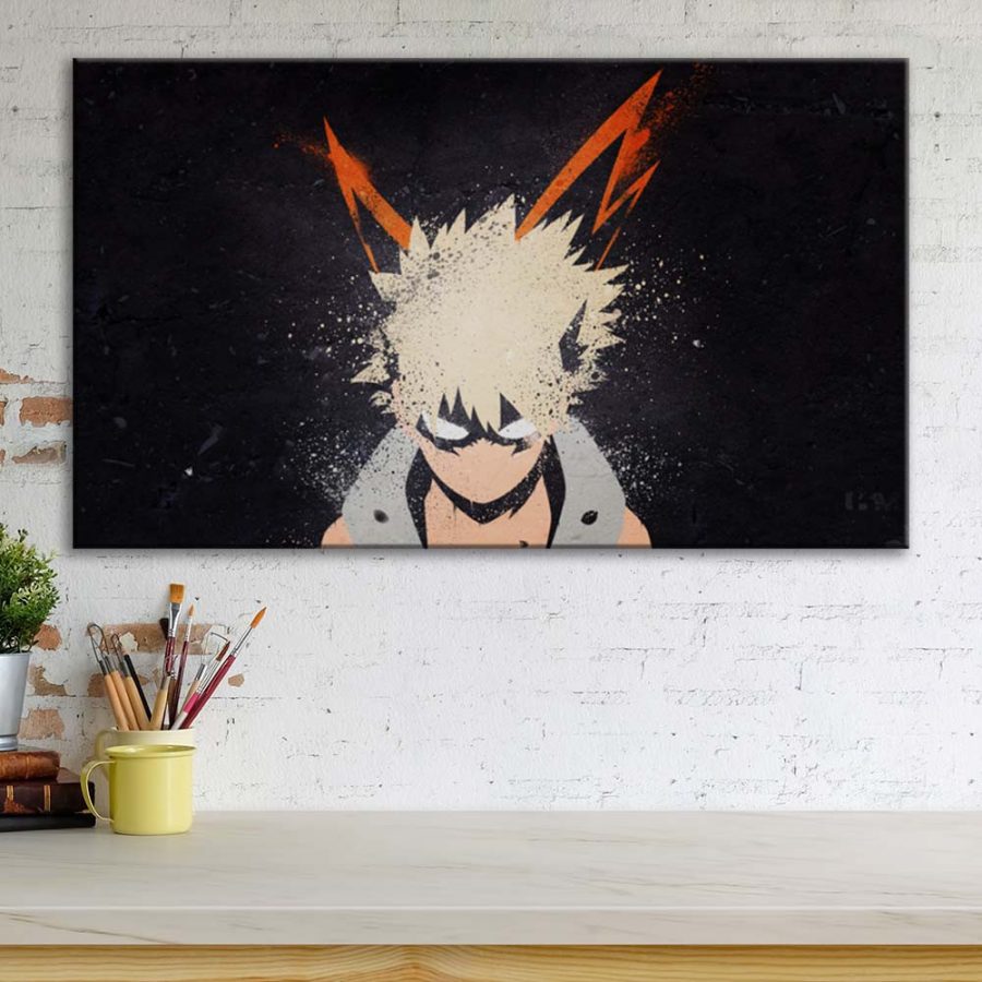 My Hero Academia Katsuki Bakugou Leinwandbilder – Bild 3