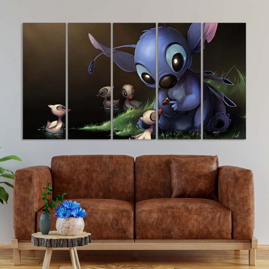 Disney Stitch 1 Leinwandbilder – Bild 2