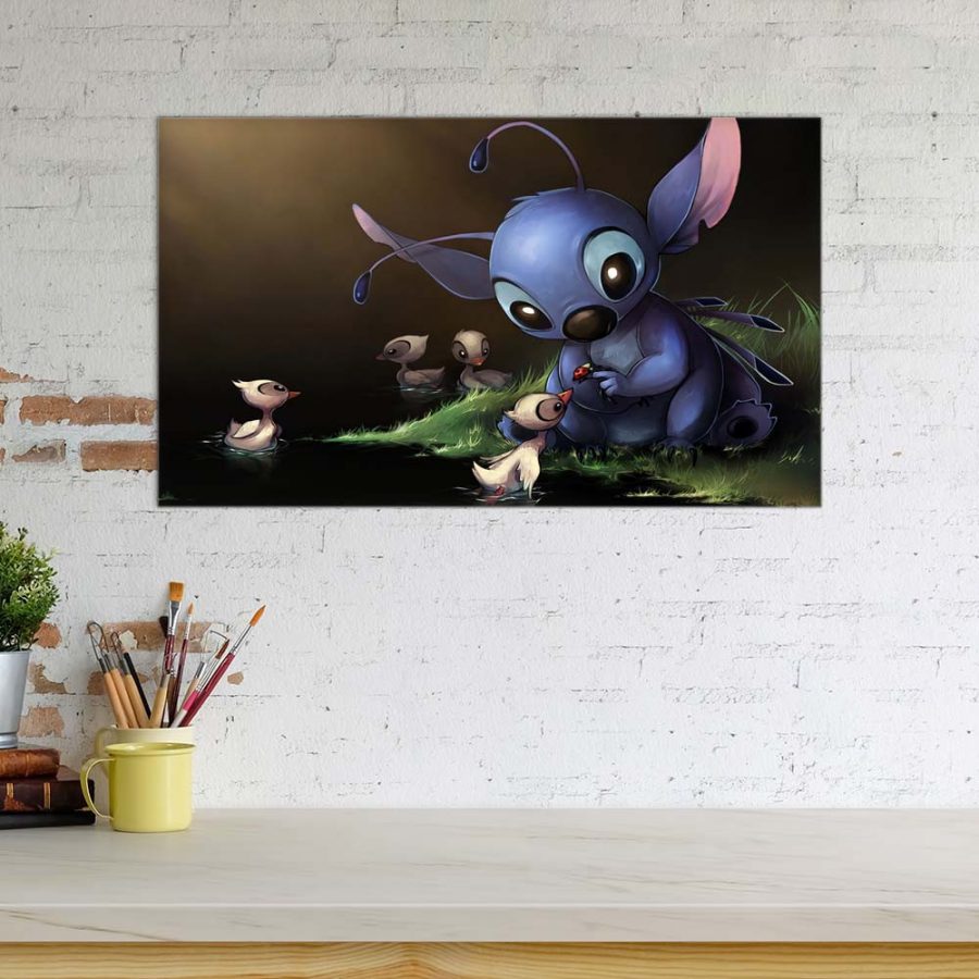 Disney Stitch 1 Leinwandbilder – Bild 3