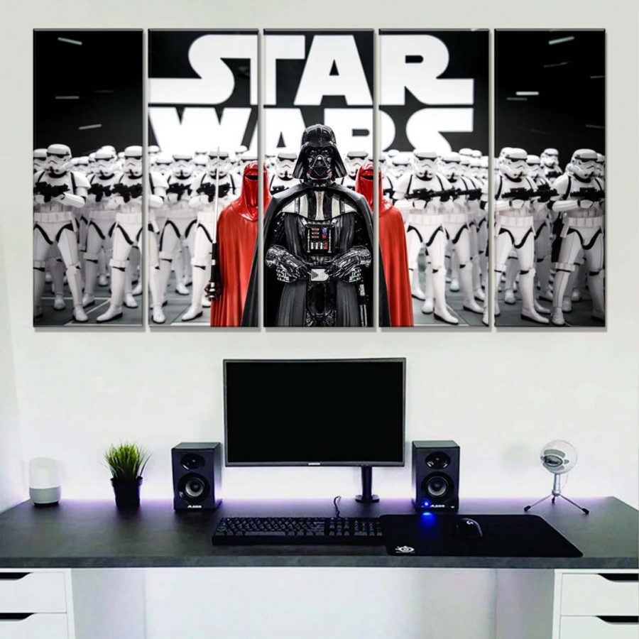 Star Wars Darth Vader und Stormtrooper 16 Leinwandbilder – Bild 2