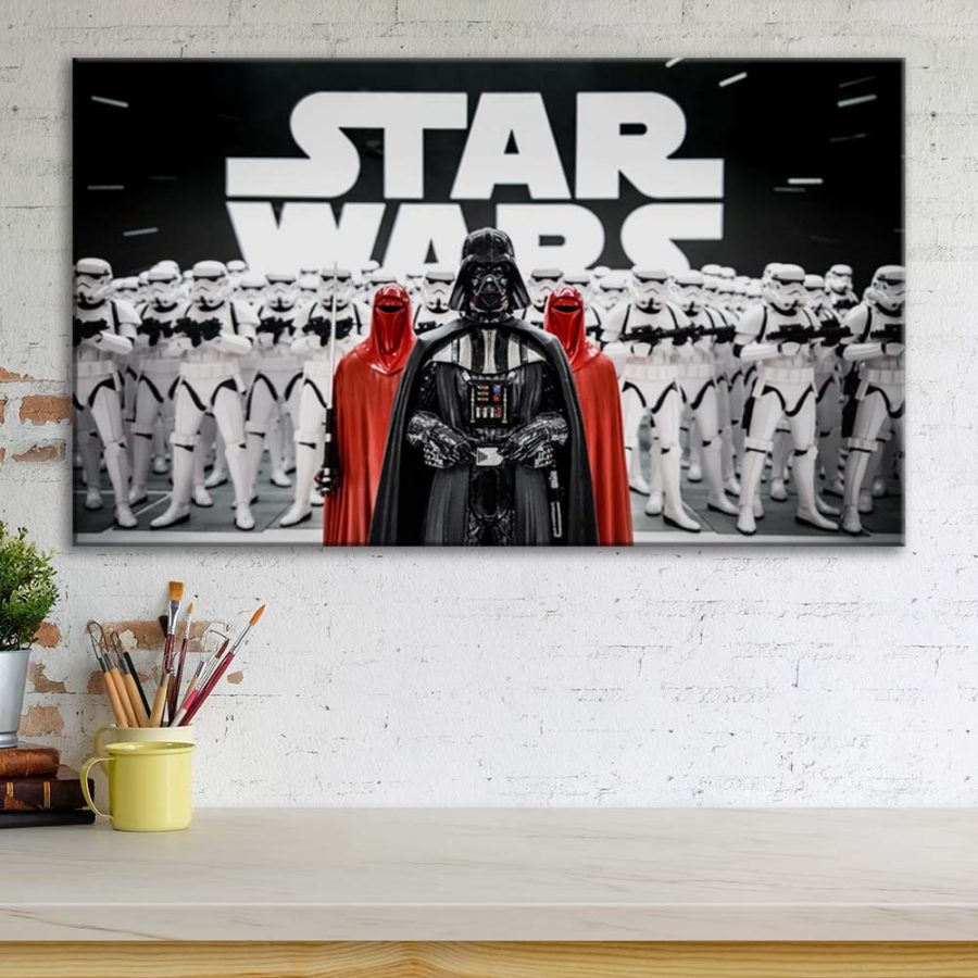 Star Wars Darth Vader und Stormtrooper 16 Leinwandbilder – Bild 3