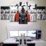 Star Wars Darth Vader und Stormtrooper 16 Leinwandbilder