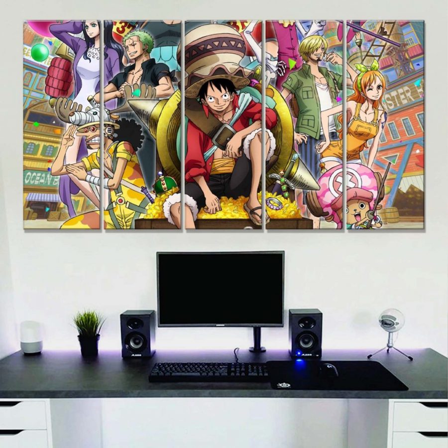 One Piece Alle Charaktere 22 Leinwandbilder – Bild 2