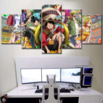 One Piece Alle Charaktere 22 Leinwandbilder