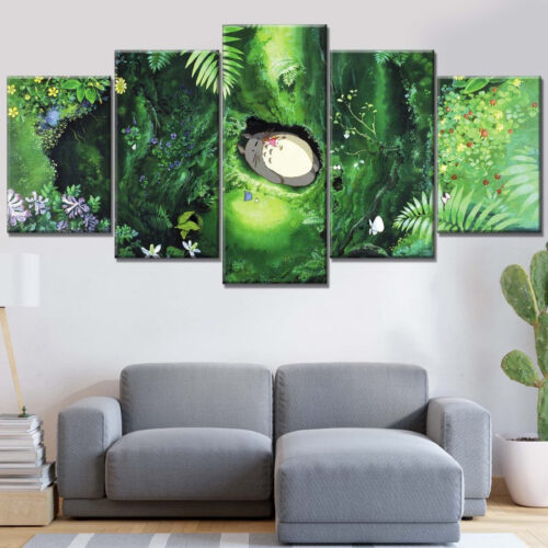 Mein Nachbar Totoro Alle Charaktere 30 Leinwandbilder