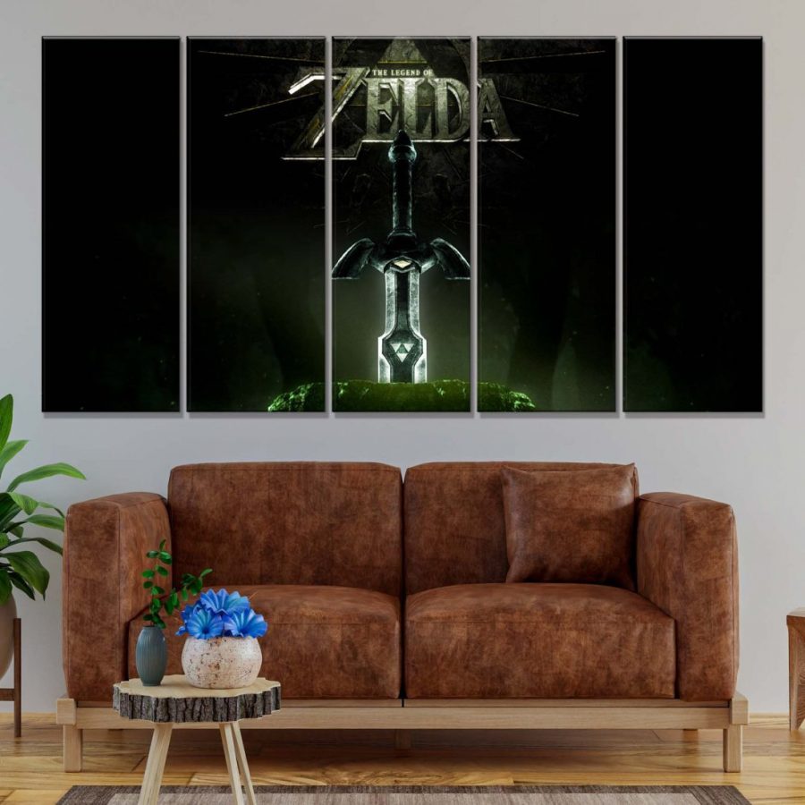 The Legend of Zelda 1 Leinwandbilder – Bild 2