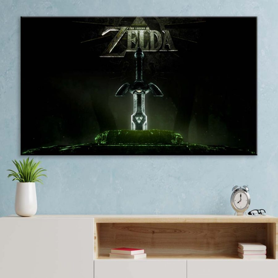 The Legend of Zelda 1 Leinwandbilder – Bild 3