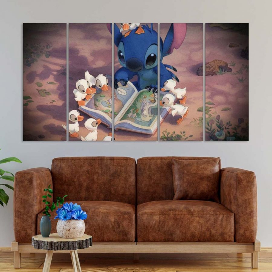 Disney Stitch 2 Leinwandbilder – Bild 2