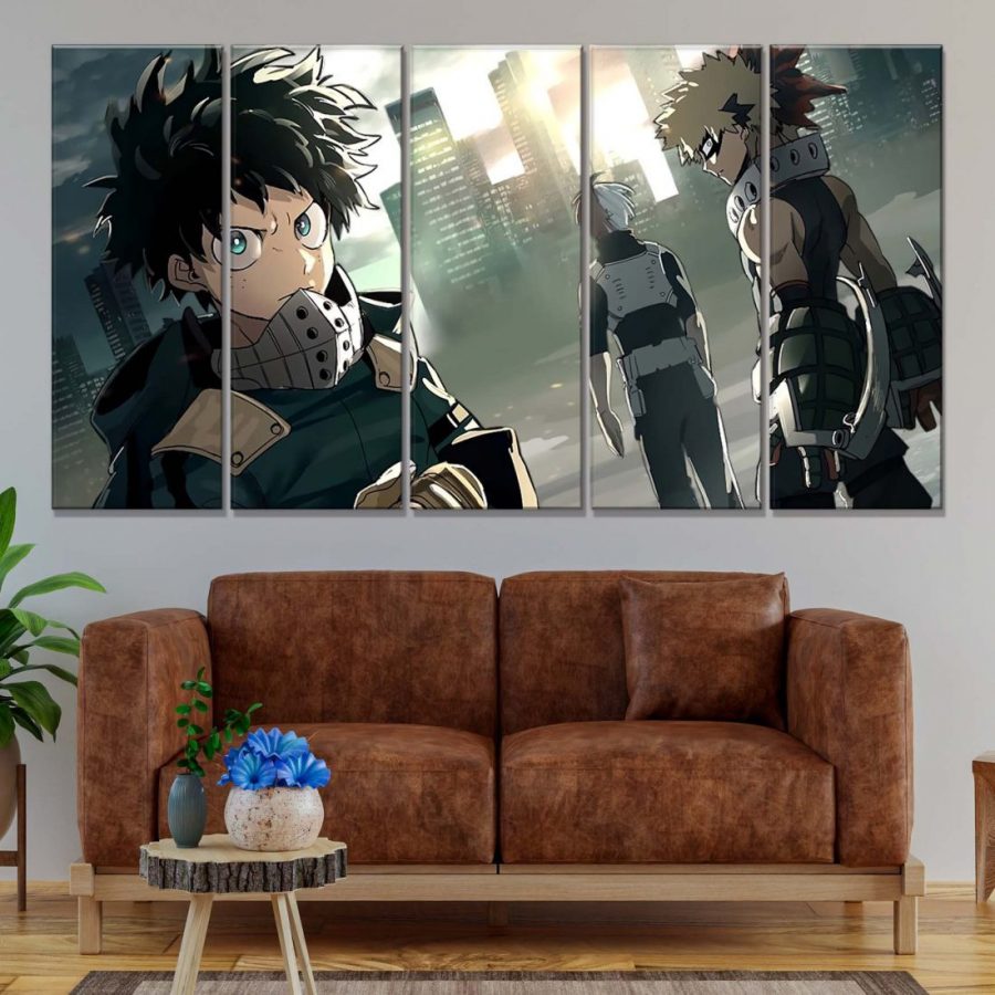 My Hero Academia Alle Charaktere 11 Leinwandbilder – Bild 2