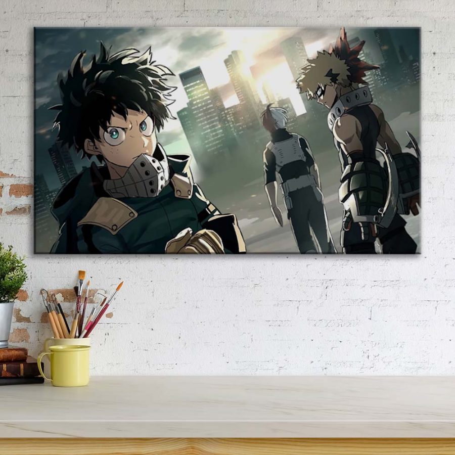 My Hero Academia Alle Charaktere 11 Leinwandbilder – Bild 3