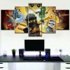 Ninjago Alle Charaktere 13 Leinwandbilder