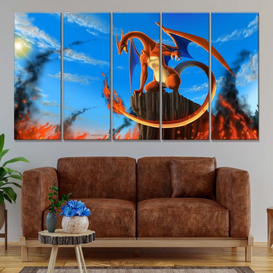 Pokemon Alle Charaktere 56 Leinwandbilder – Bild 2