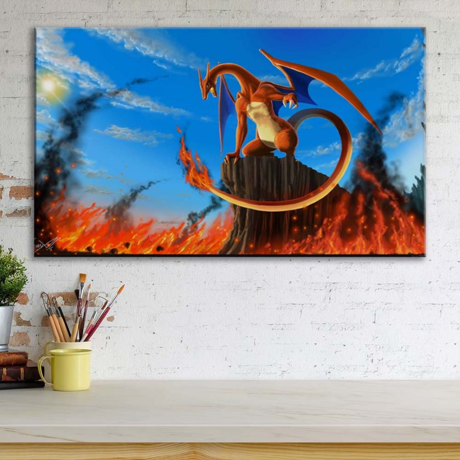 Pokemon Alle Charaktere 56 Leinwandbilder – Bild 3