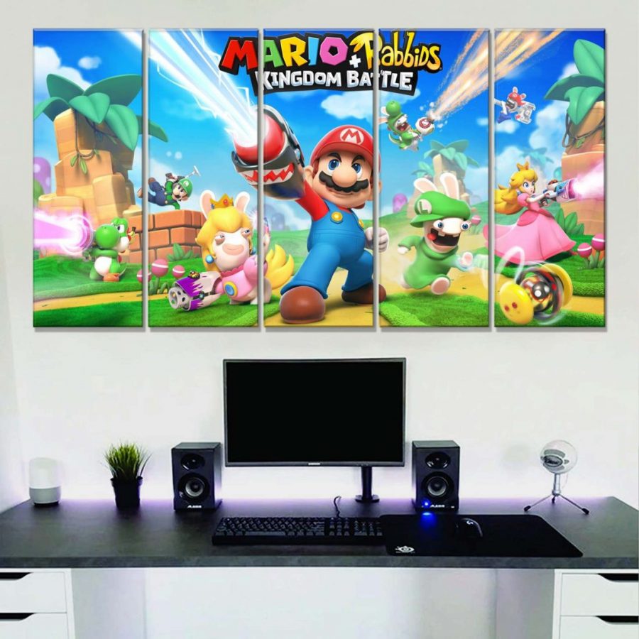 Super Mario 10 Leinwandbilder – Bild 2