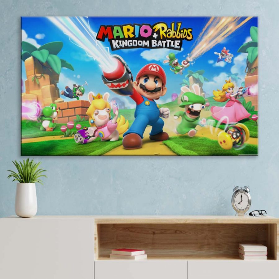 Super Mario 10 Leinwandbilder – Bild 3