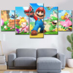 Super Mario 10 Leinwandbilder
