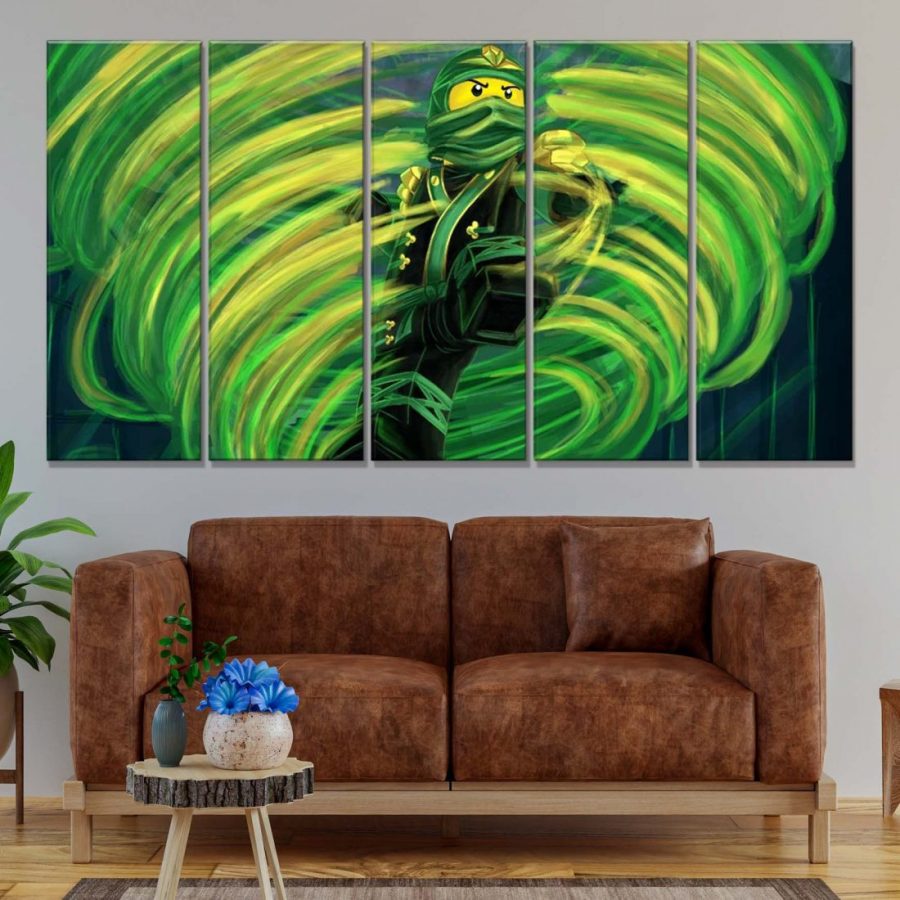 Ninjago Alle Charaktere 16 Leinwandbilder – Bild 2