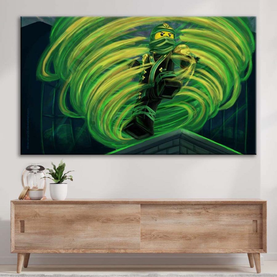 Ninjago Alle Charaktere 16 Leinwandbilder – Bild 3