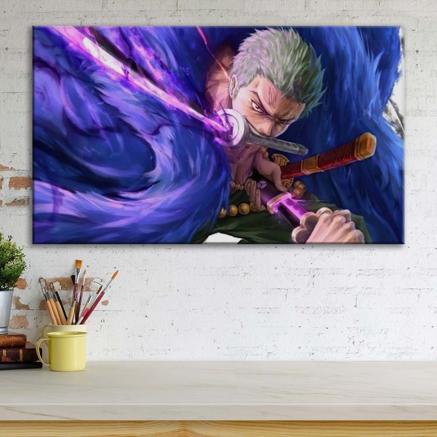 One Piece Zoro 32 Leinwandbilder – Bild 3