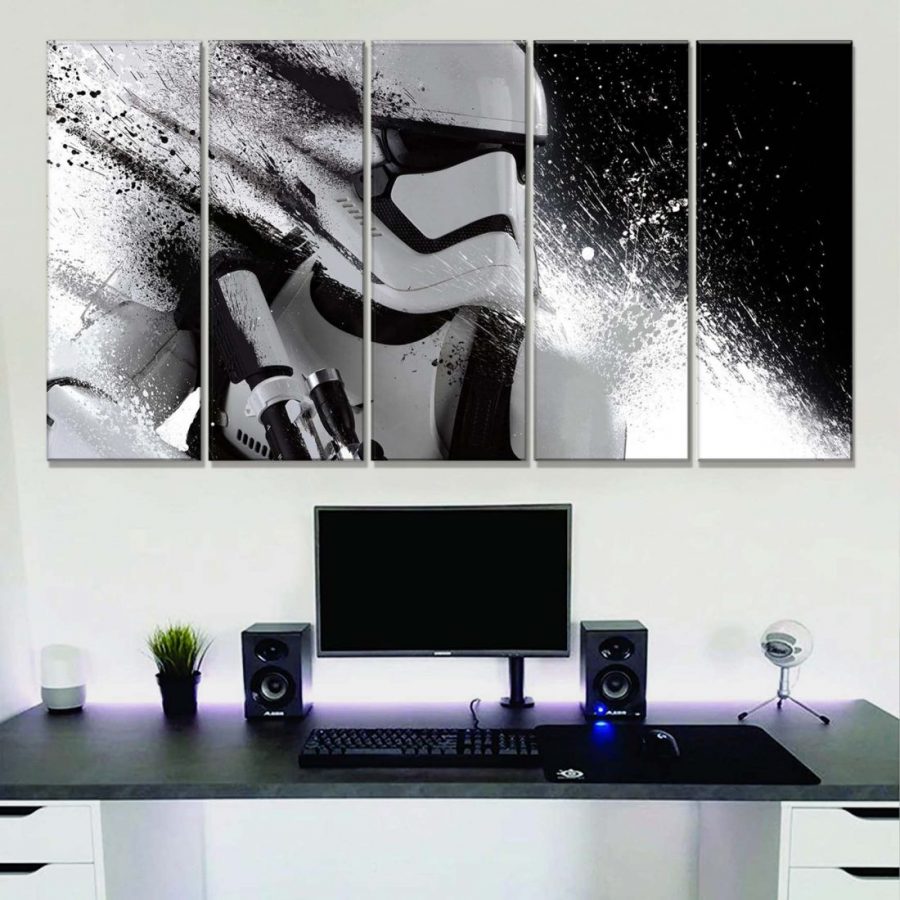 Sturmtruppler Motiv aus Star Wars 2 Leinwandbilder – Bild 2