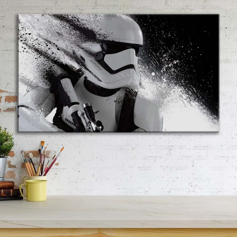 Sturmtruppler Motiv aus Star Wars 2 Leinwandbilder – Bild 3