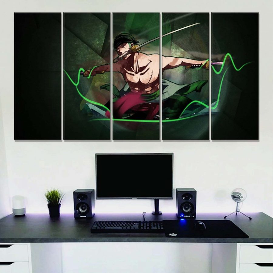 One Piece Zoro 12 Leinwandbilder – Bild 2