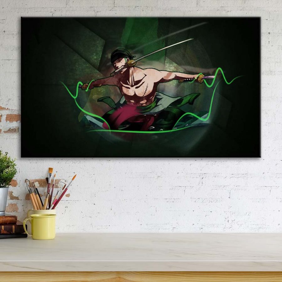 One Piece Zoro 12 Leinwandbilder – Bild 3
