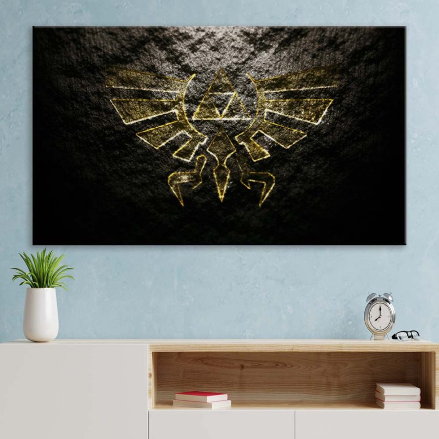 The Legend of Zelda Triforce 3 Leinwandbilder – Bild 3