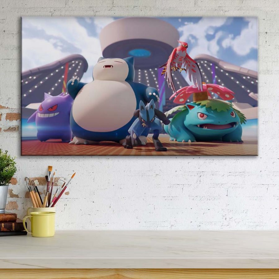 Pokemon Alle Charaktere 14 Leinwandbilder – Bild 3