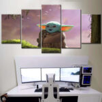 Star Wars Yoda 7 Leinwandbilder