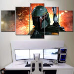 Boba Fett Star Wars Leinwandbilder