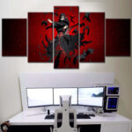 Motiv: Naruto Uchiha Itachi 6 Leinwandbilder