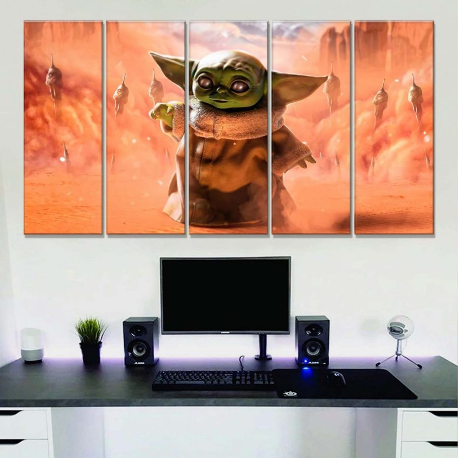 Star Wars Yoda 1 Leinwandbilder – Bild 2