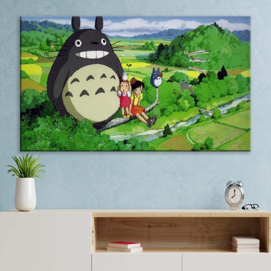 Mein Nachbar Totoro Alle Charaktere 25 Leinwandbilder – Bild 3
