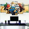 Ninjago Alle Charaktere 6 Leinwandbilder