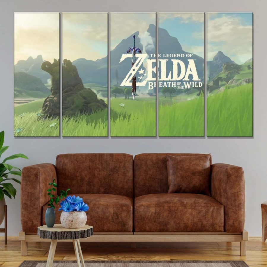 Breath of the Wild The Legend of Zelda 7 Leinwandbilder – Bild 2